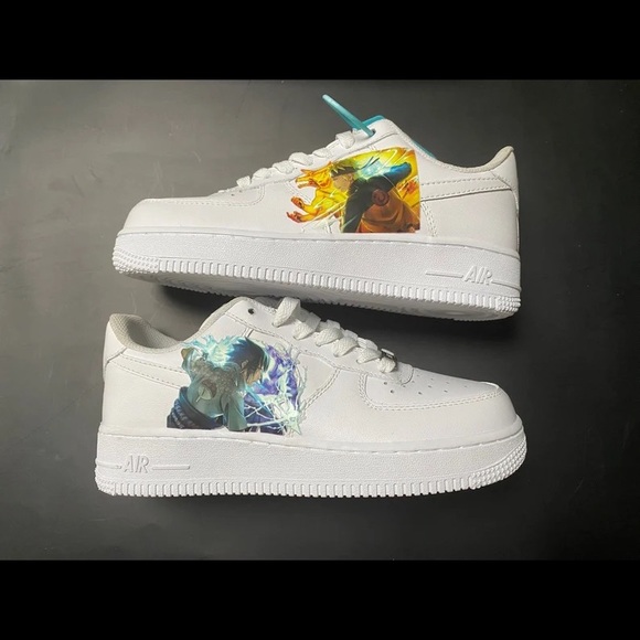ANIME NIKE AIR FORCE ONES (Located in Vaughan) (Message for inquiries) - Picture 3 of 4